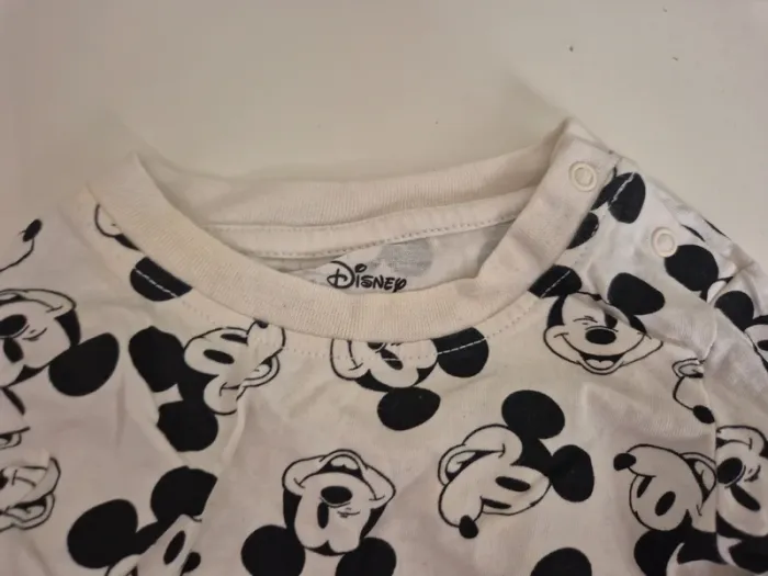 T-shirt à manches longues mickey 6 mois - photo numéro 2