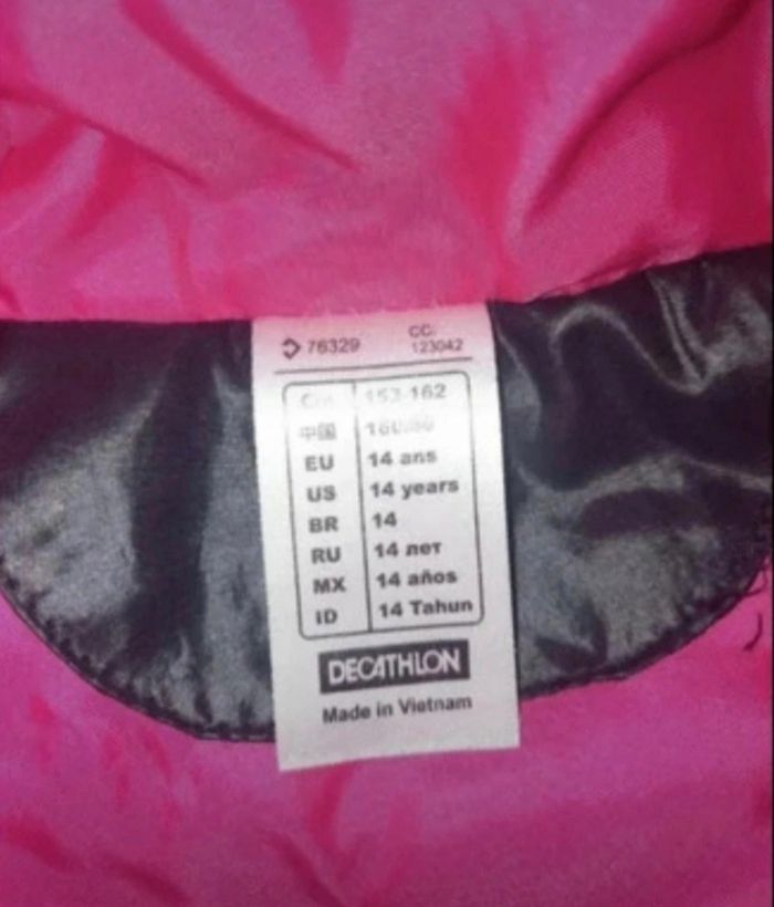 Manteau doudoune fille 14 ans - photo numéro 2