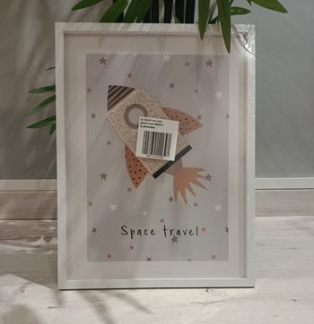 Tableau décoratif 30x40 Fusée