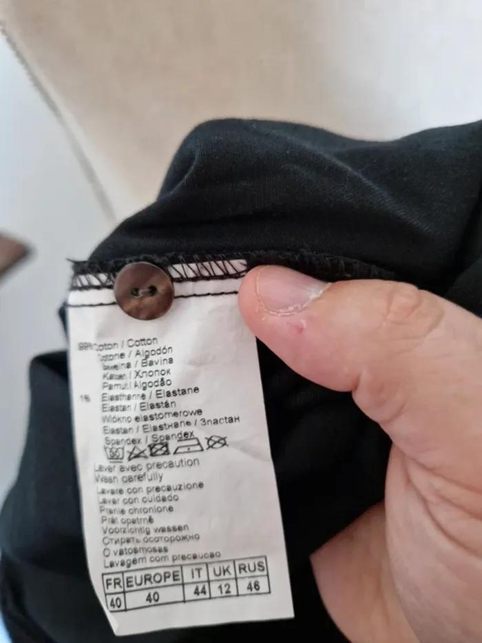 La petite robe noir basic camaïeu taille 40 - photo numéro 6