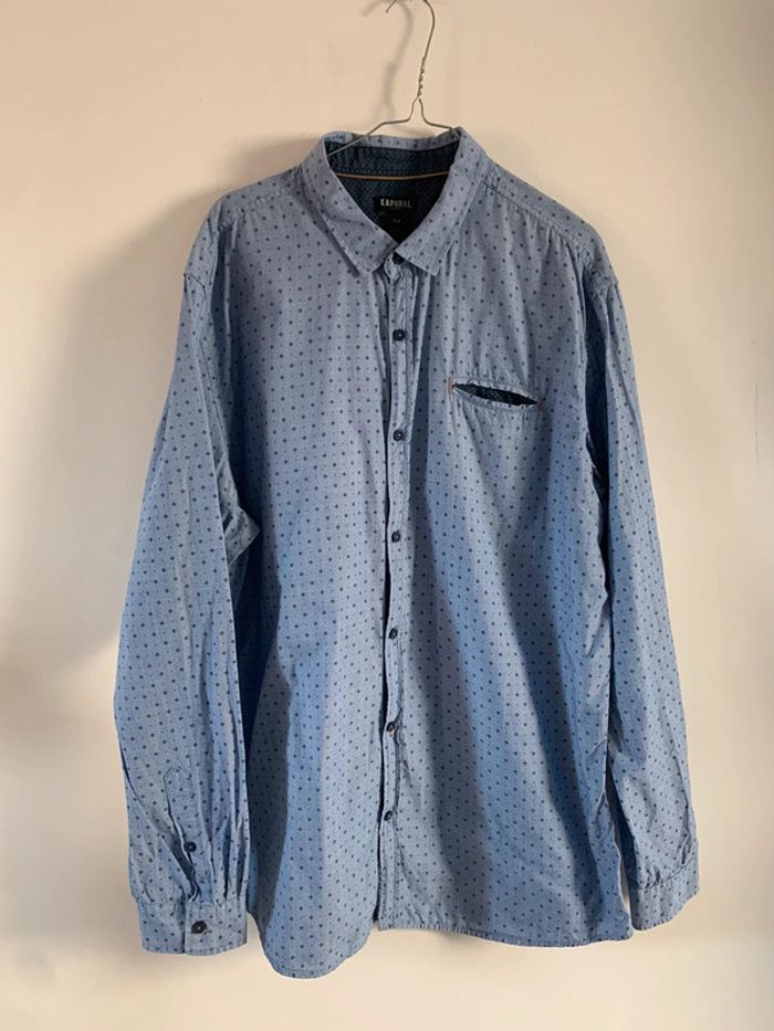 Chemise homme à motif