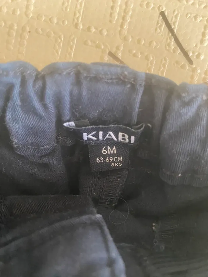 Pantalon marine Kiabi - photo numéro 2