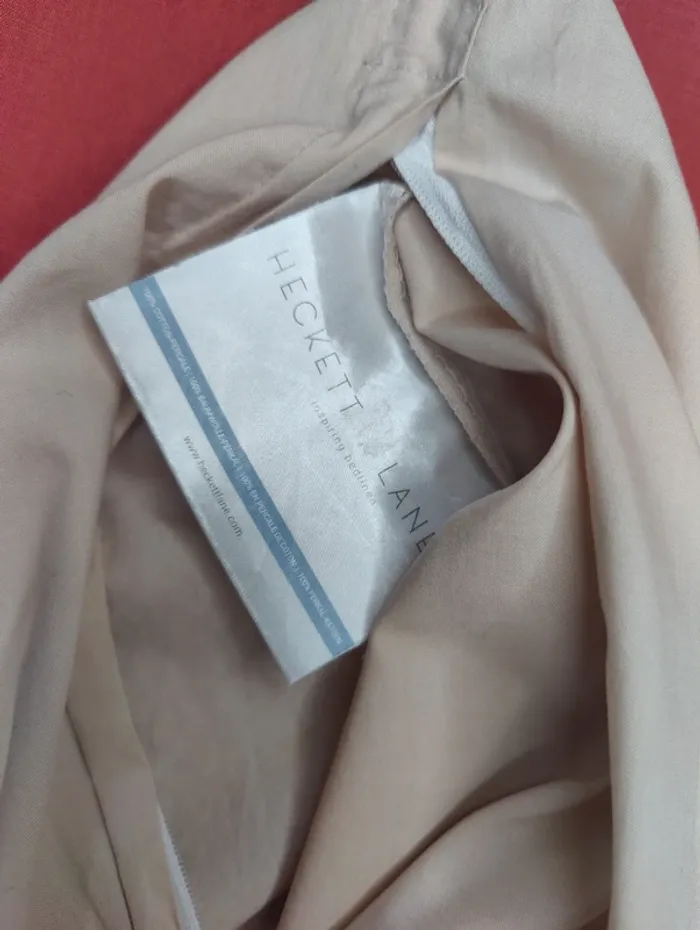 Lot de 3 taies d'oreillers beige - photo numéro 4