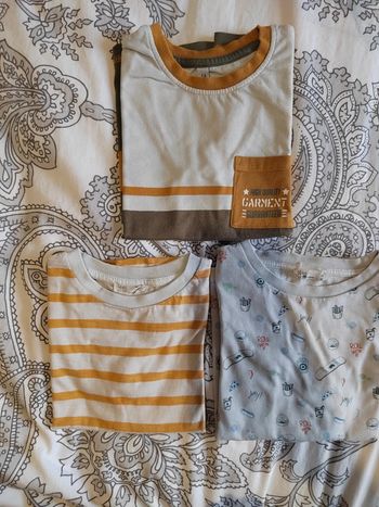 Lot de 3 tee shirts 5ans