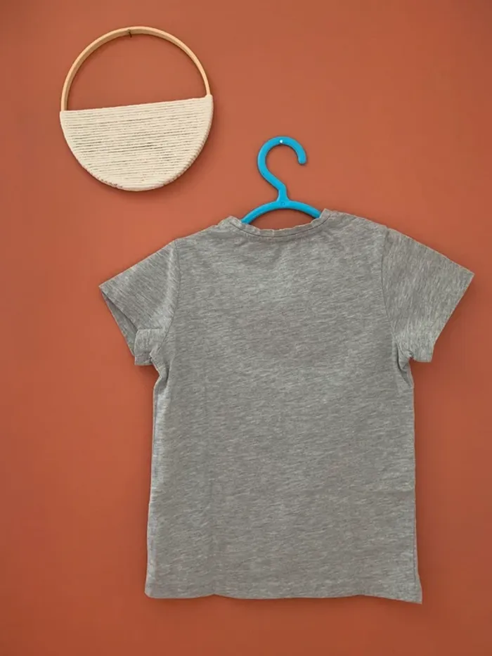 👕 T-shirt gris – TEX – 7-8 ans - photo numéro 2