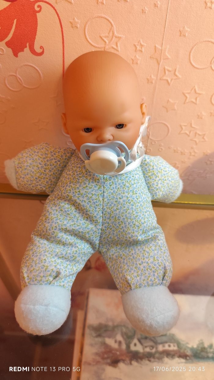 Bébé pyjama bleu - photo numéro 6