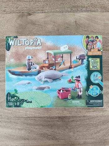 Playmobil Wiltopia 71010 : Boat Trip to the Manatees