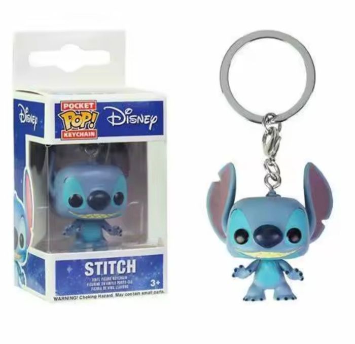 Un porte-clé Funko stitch