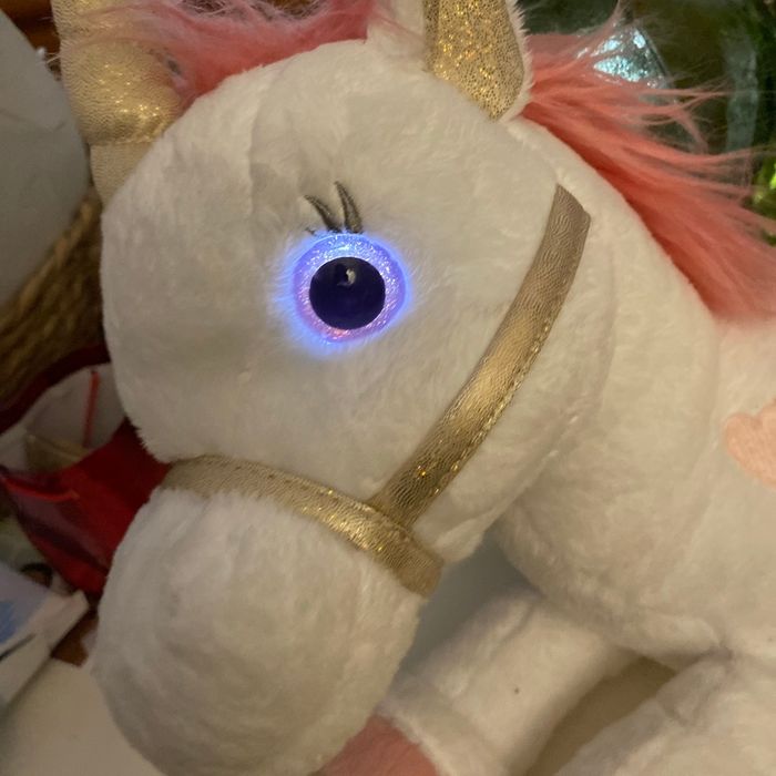 Grande licorne mélodie et lumineuse - photo numéro 2