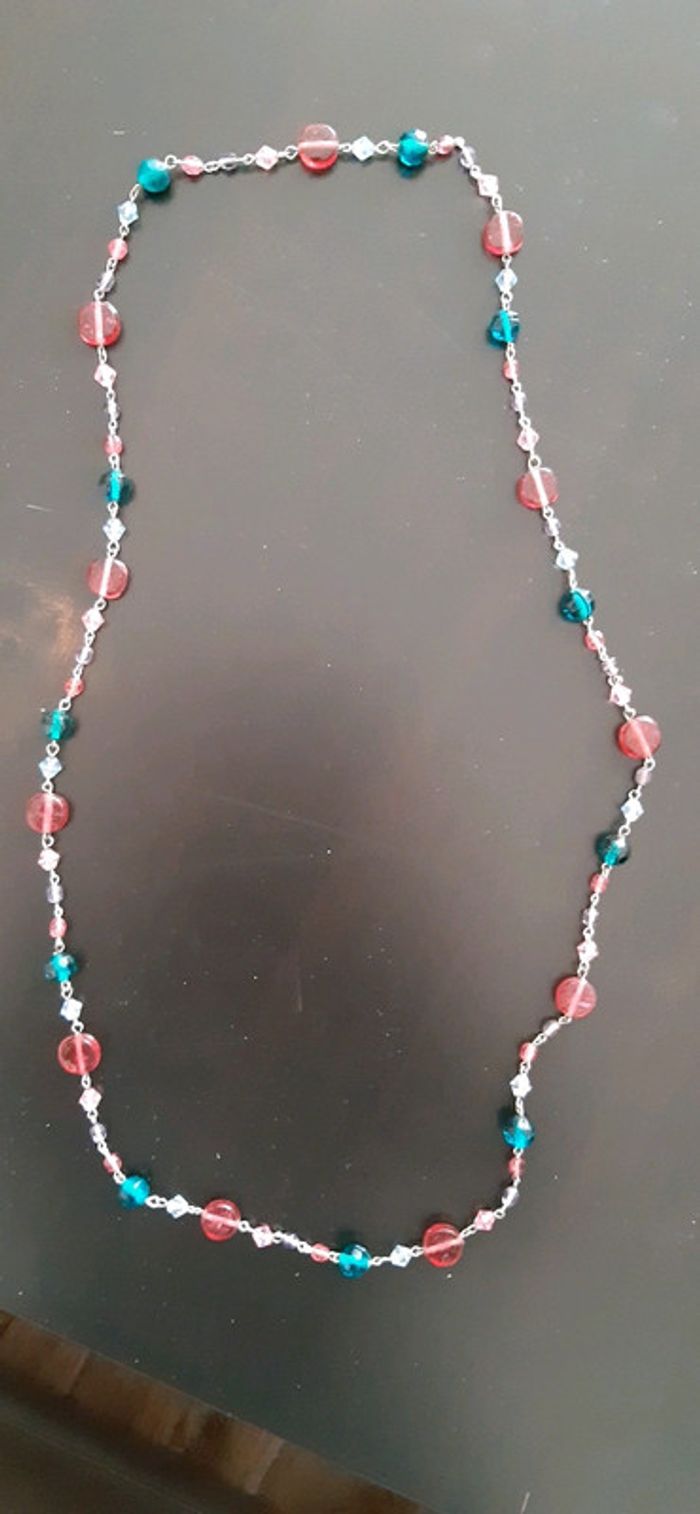Collier fantaisie perles - photo numéro 2