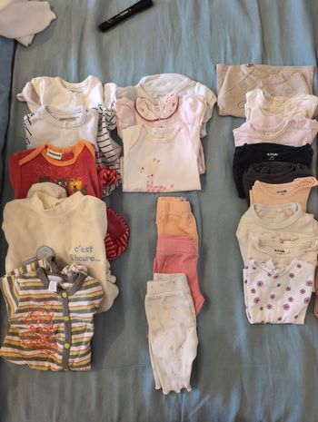 Lot vêtements 1 mois 