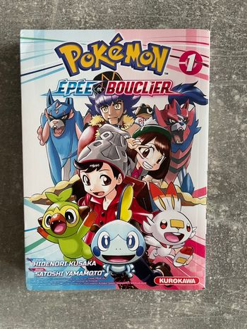 Manga Pokémon épée et bouclier tome 1 en français.