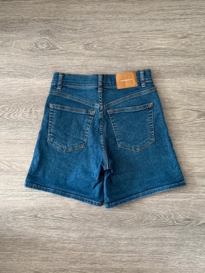 Short en jean bleu Pull & Bear - photo numéro 4