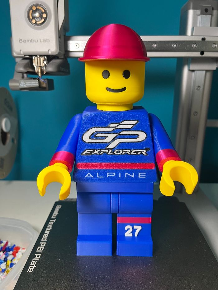 Figurine GP Explorer 3 - Écurie Alpine