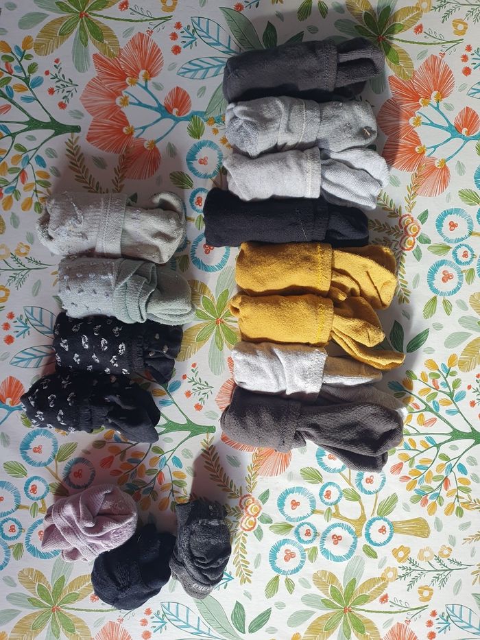 15 chaussettes 27/30 - photo numéro 2