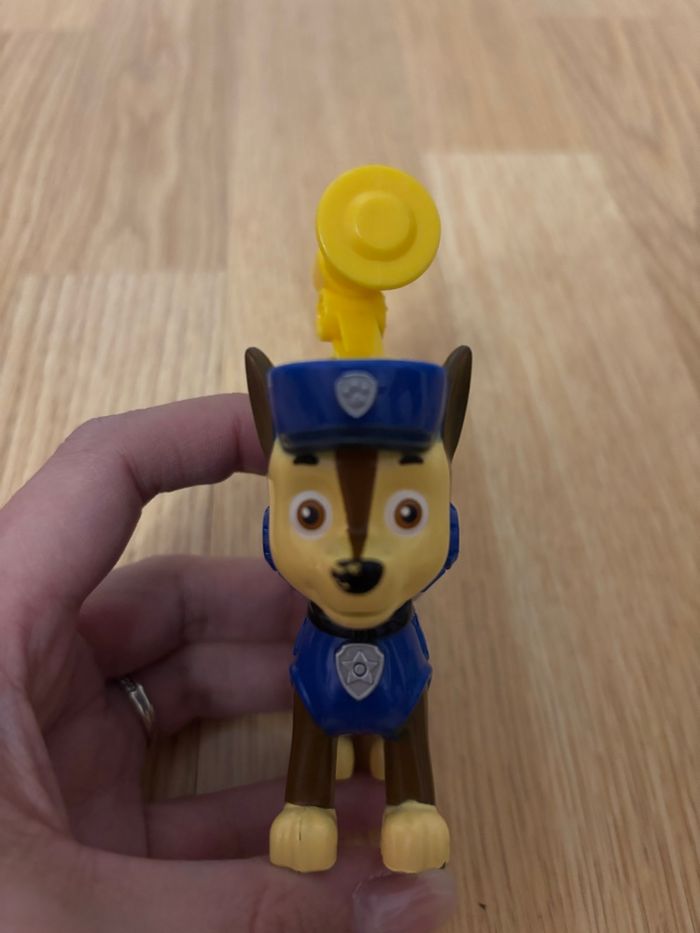 Lot figurines pat patrouille avec sac à dos/lanceur - photo numéro 6