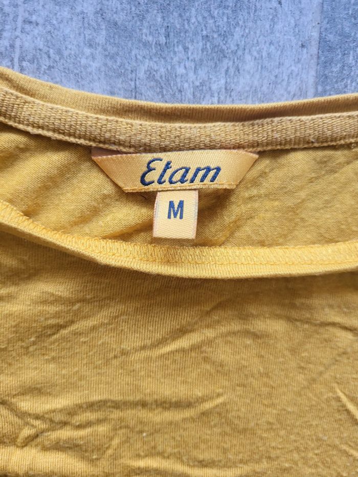 Tshirt femme manche courte Etam taille 38 - photo numéro 2