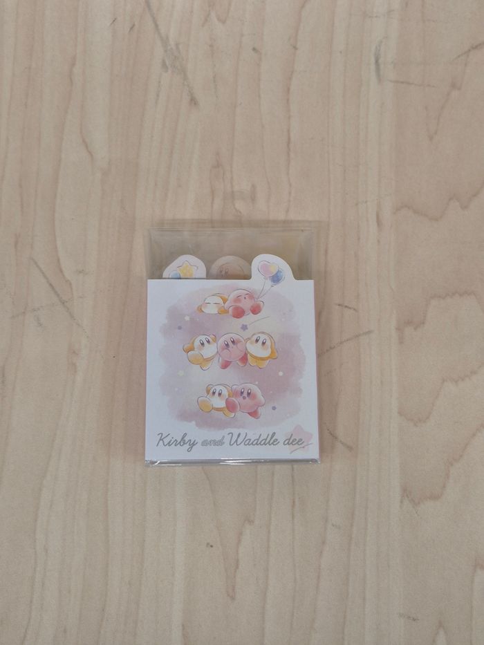 Set 6 mini blocs memo Kirby