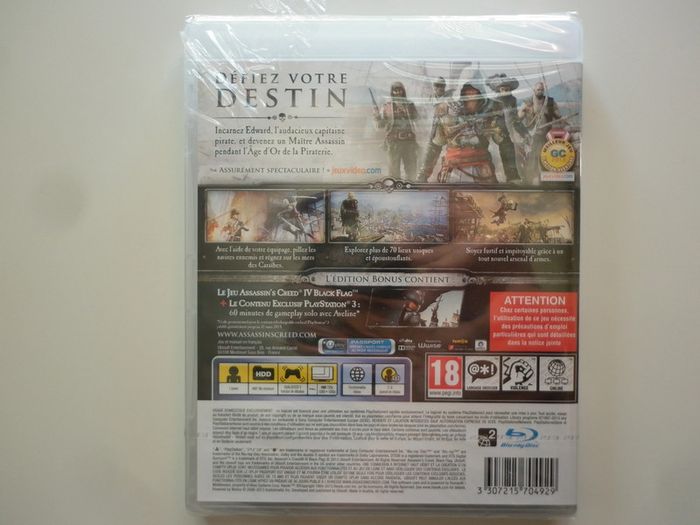 Assassin's Creed IV Black Flag Jeu Vidéo "PS3" Playstation 3 - photo numéro 2