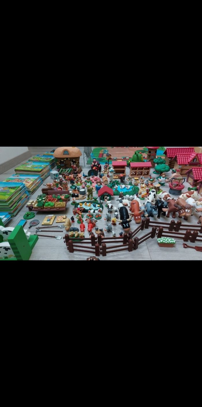 Collection livres et figurines les animaux de la ferme - photo numéro 4