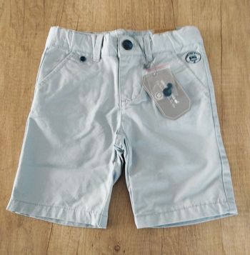 Bermuda short garçon gris clair taille 3 ans Sergent Major