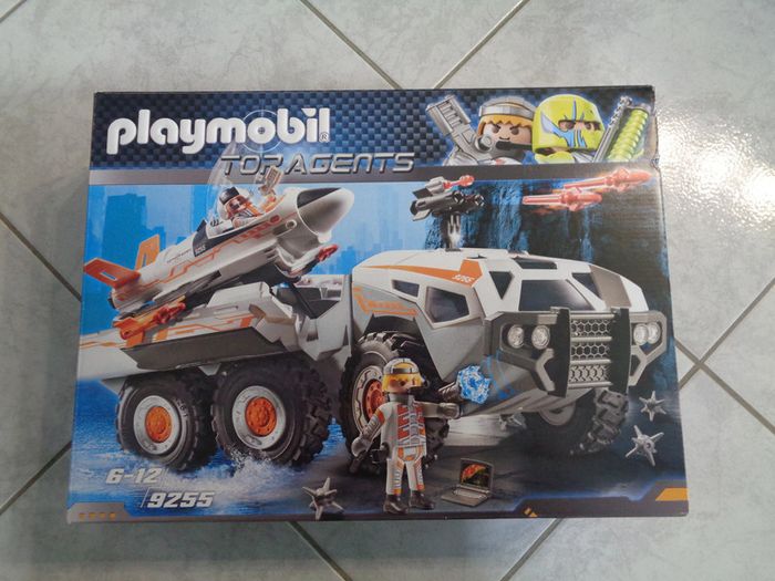 Camion et navette de la Spy Team - Top agent - playmobil 9255