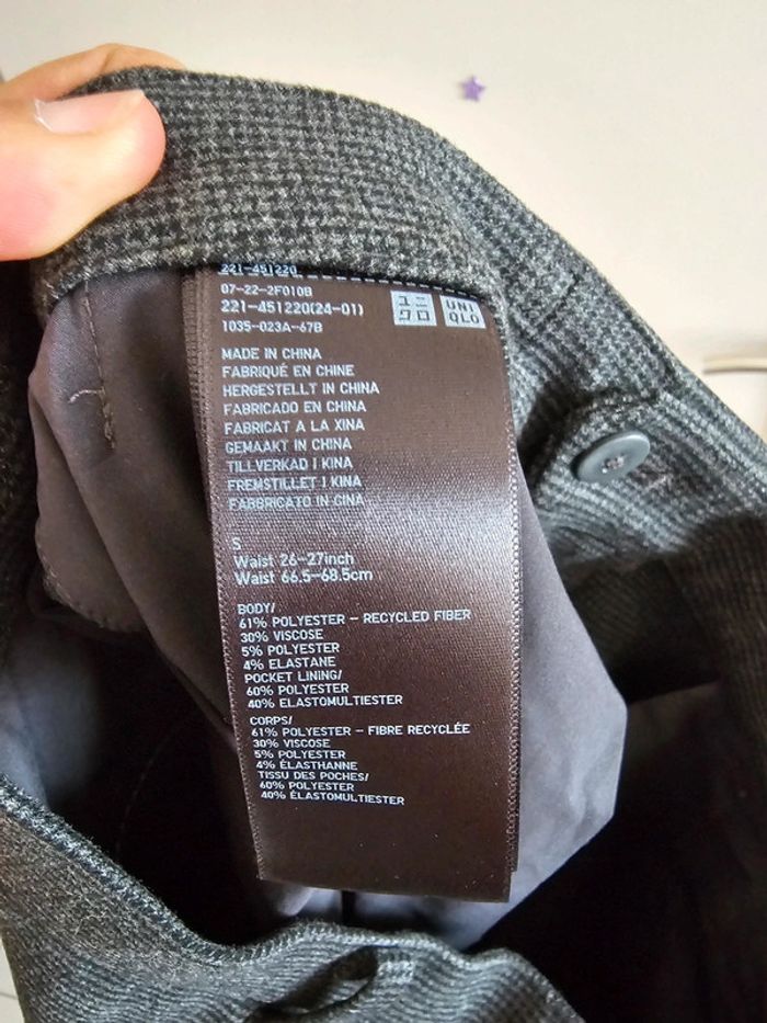 Pantalon Uniqlo Taille S - photo numéro 2