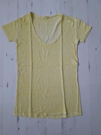 T-shirt jaune Promod Taille 38