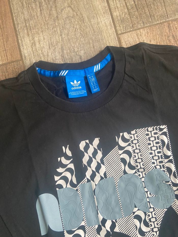 T-shirt manches courtes noir homme adidas - photo numéro 3