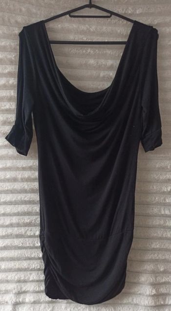 Robe moulante noir