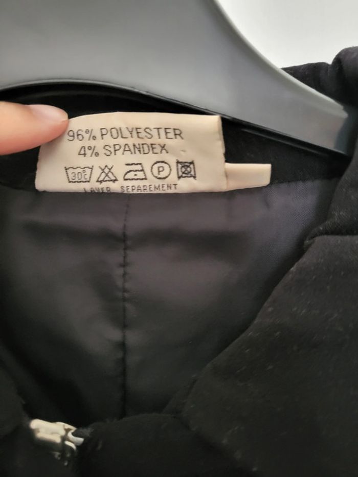 Veste noire Adèle Joris T40 - photo numéro 3