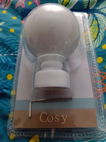 Embout pour barre à rideaux