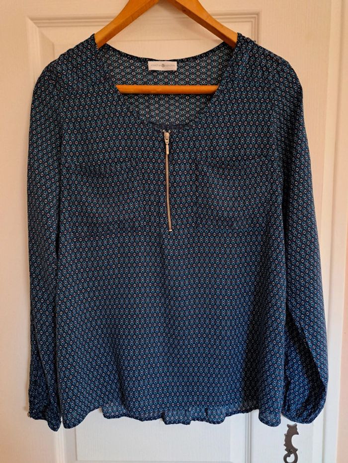 Blouse cache-cache taille 4