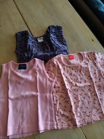 Lot hauts fille 3 ans