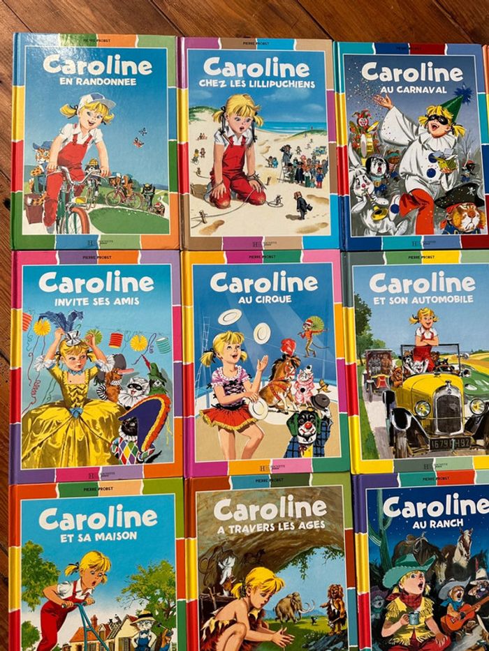 Incroyable lot de 16 livres bd albums Caroline damiers couleurs Pierre Probst Hachette - photo numéro 4