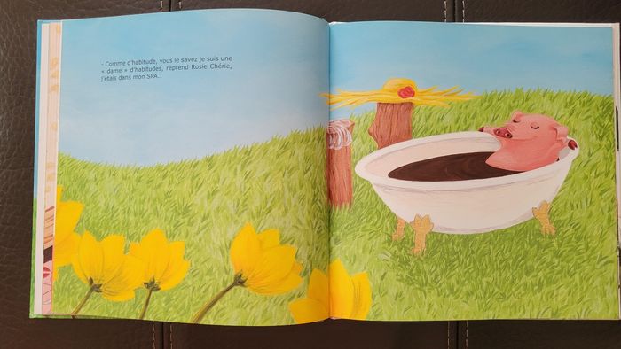 Livre " Enquêtes à la ferme . Qui a volé les bijoux de Rosie chérie ?  " - photo numéro 10