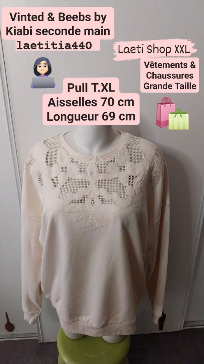 Pull femme T.46/48 kiabi