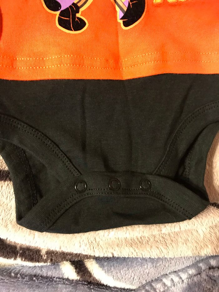 Body Halloween Mickey 6-9 mois - photo numéro 3