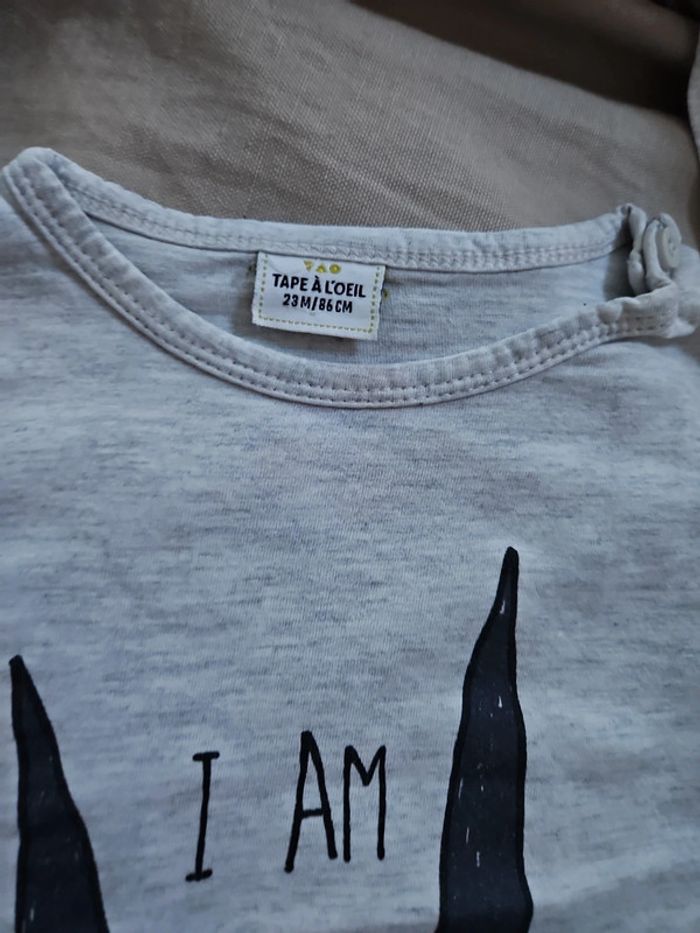 T-shirt 23 mois - photo numéro 2