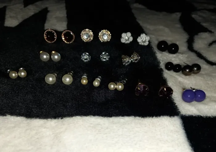 Lot boucles d'oreilles