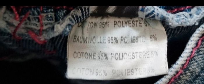 Jean effet délavé avec broderie 2ans - photo numéro 7