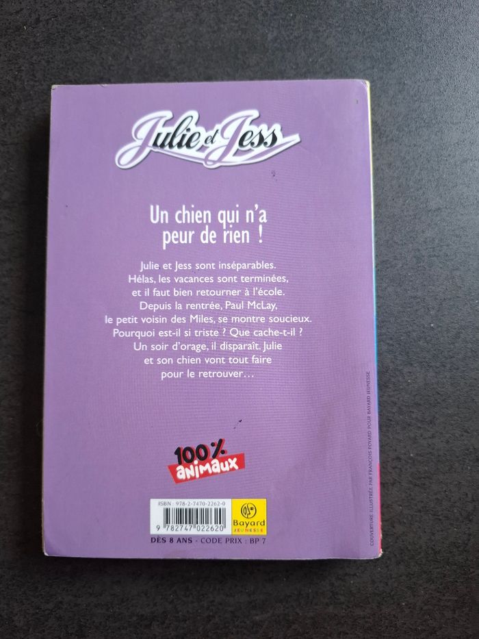 Livre Un chien qui n'a peur de rien de Lucy Daniels en bon état - photo numéro 2