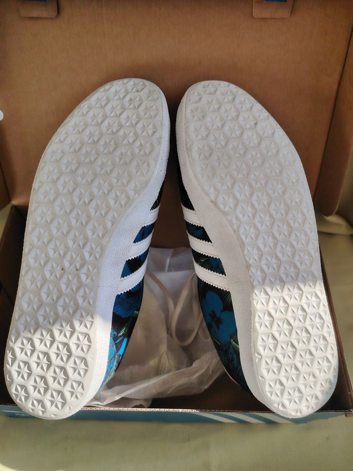 Adidas Gazelle "Tropical" Vertes - Taille 40 2/3 - photo numéro 5