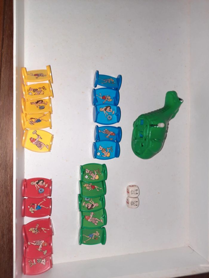 Tifou le dinosaure jeu vintage MB jeux 1989 - photo numéro 11