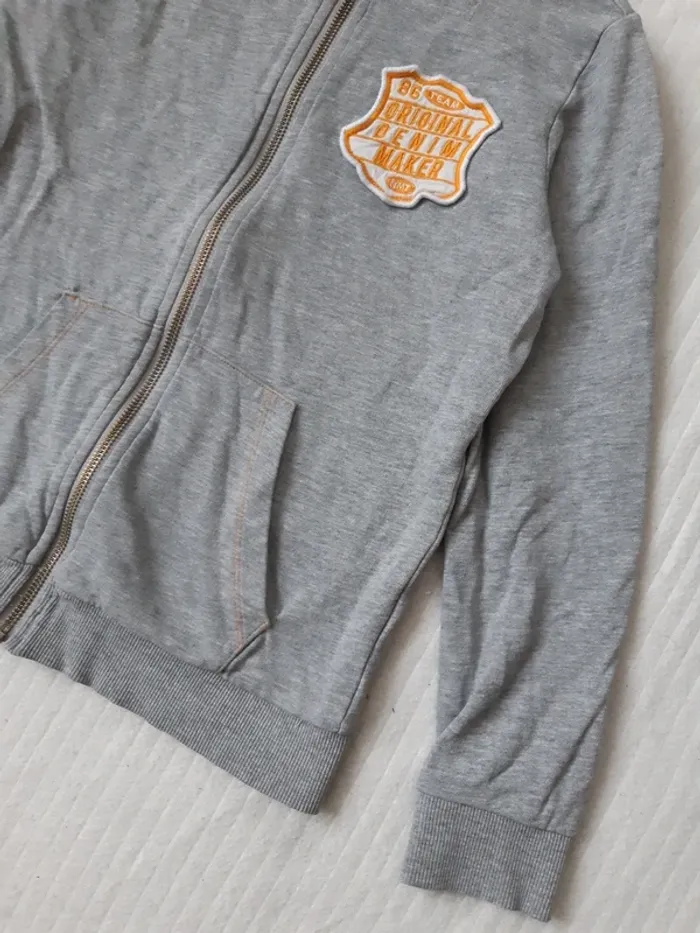 Gilet zippé à capuche Name It 9/10 ans - photo numéro 2