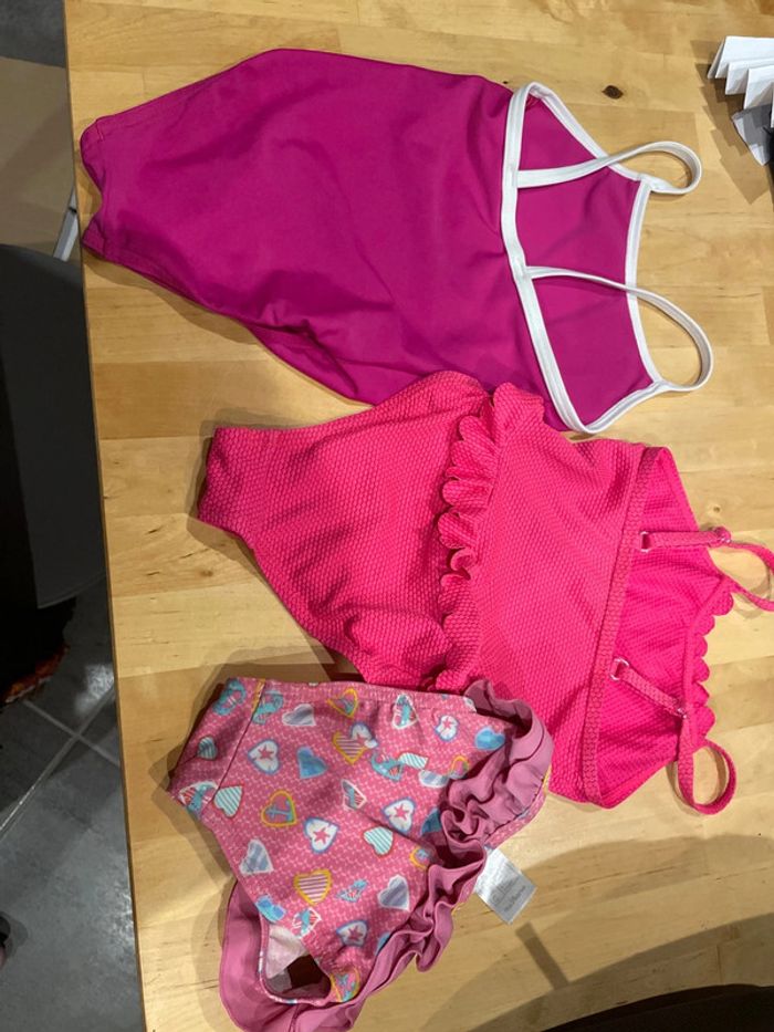 Lot de maillots de bain fille 3 ans - photo numéro 2