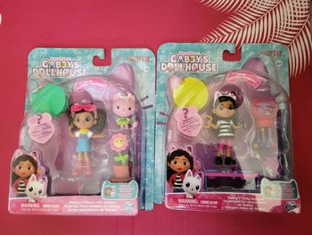 Lot de 2 figurines + accessoires Gabby's Dollhouse 