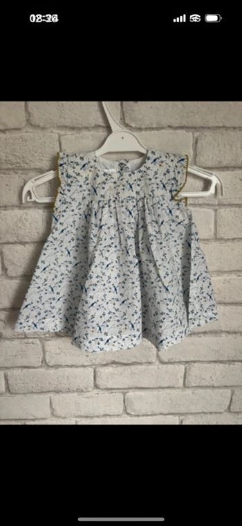 Robe et bloomer petit bateau taille 3 mois