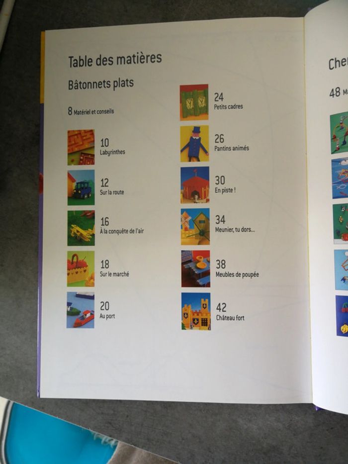 Loisir créatifs bâtonnets plat chenilles pinces à linge - photo numéro 6