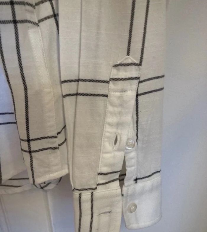Très belle chemise noir et blanc || taille S || jbc - photo numéro 4